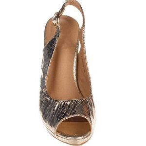 Own Personality Shoes Collection Gold Heels